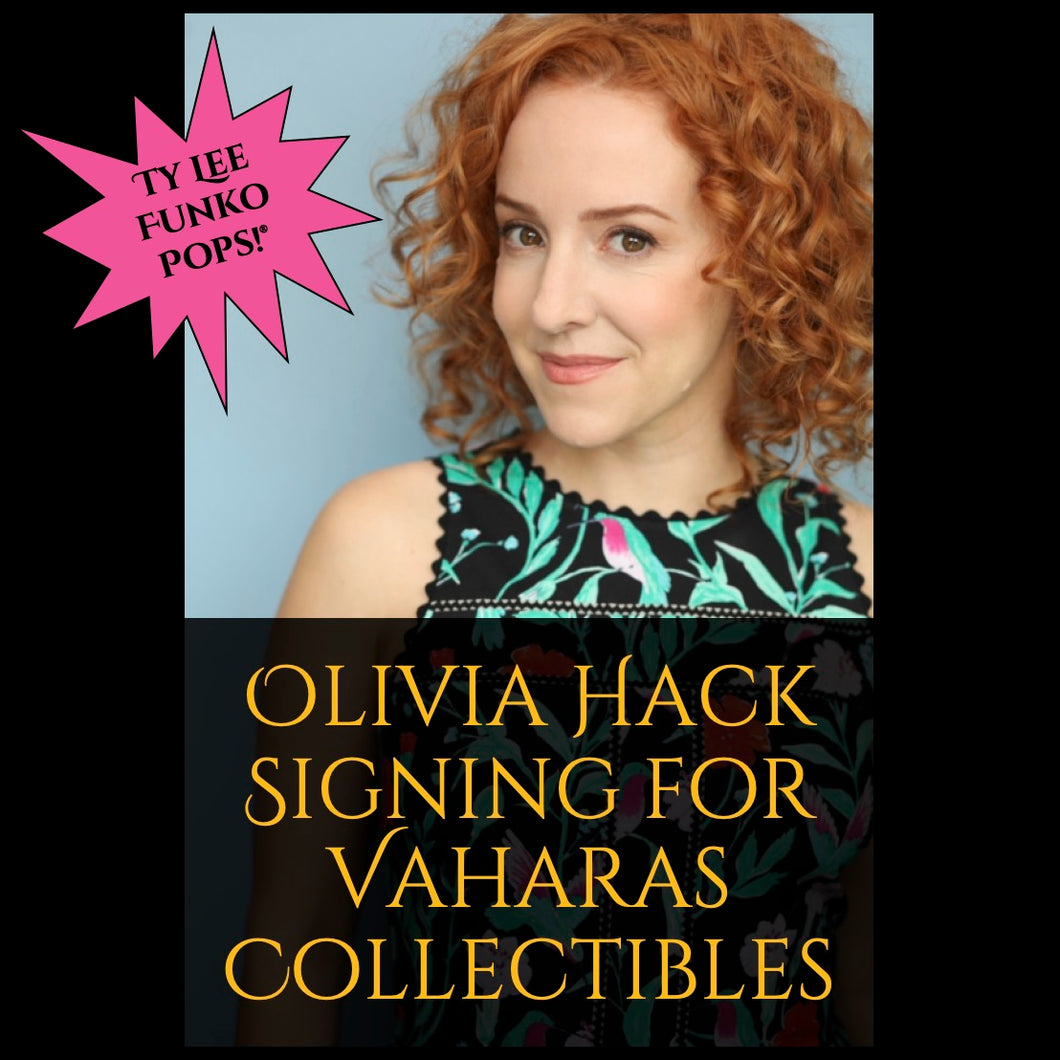 Olivia Hack signed Ty Lee Funko Pop!®